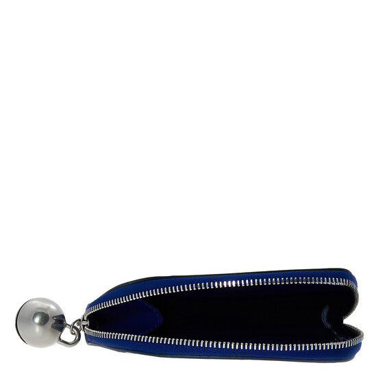 Zip-Around Leather Coin Pouch