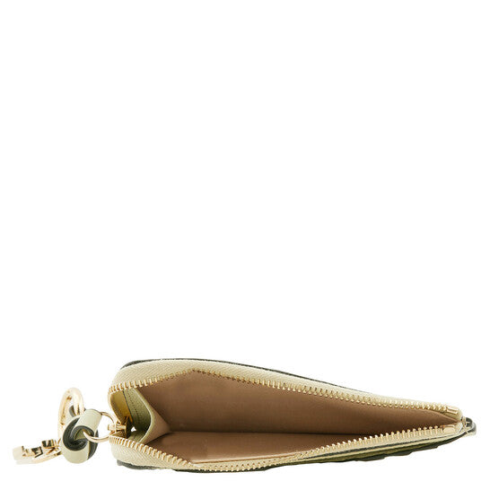 Alphabet Leather Card Case
