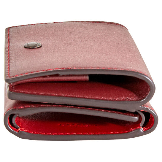 Ladies Colorblock Origami Coin Wallet