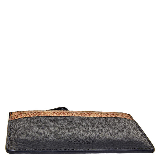 Signature Canvas Blocking Card Case