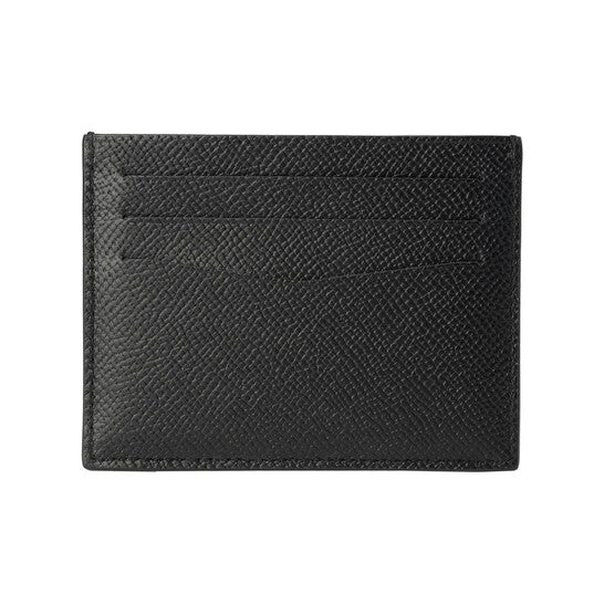 Black Cadogan Leather Card Case