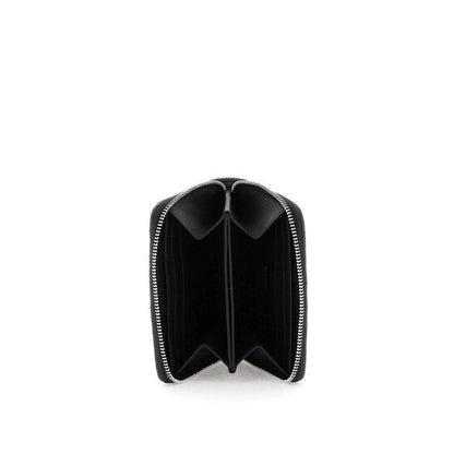 Black / Palladio Lola Quilted Leather Wallet