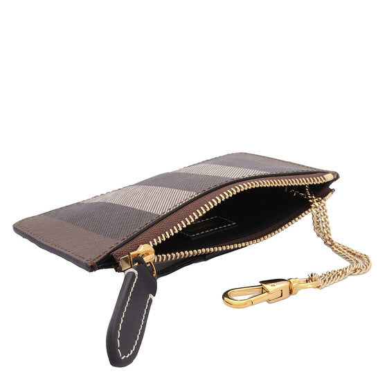 Dark Birch Brown Kelbrook Zip Coin Purse