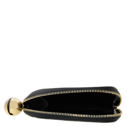 Zip-Around Leather Coin Pouch