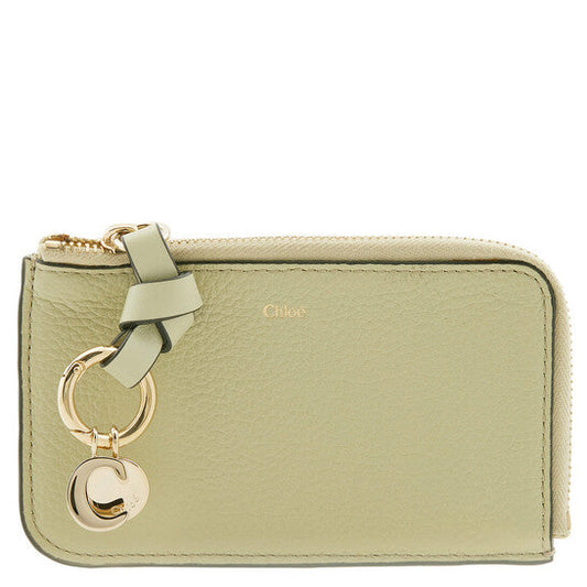 Alphabet Leather Card Case