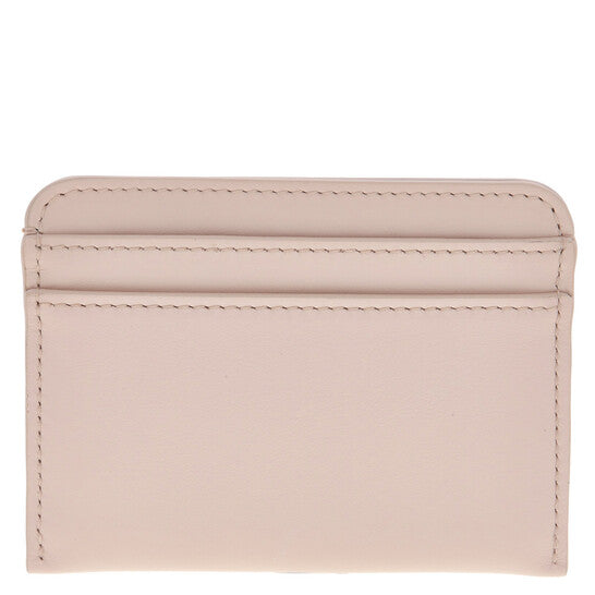 Logo-Embroidered Leather Cardholder