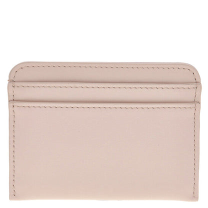 Logo-Embroidered Leather Cardholder
