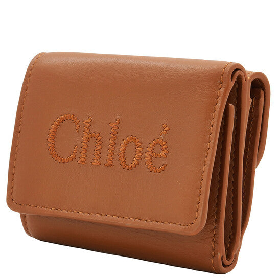 Small Tri-Fold Leather Wallet