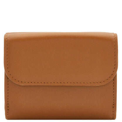 Small Tri-Fold Leather Wallet