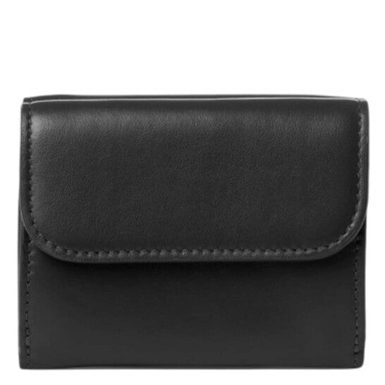 Small Tri-Fold Leather Wallet