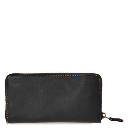 Ladies Zip Around Wallet 1941 Black Co Car Acc Zip