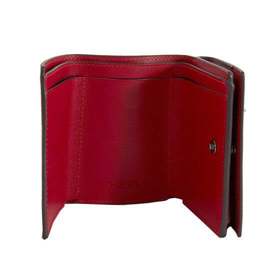 Ladies Colorblock Origami Coin Wallet