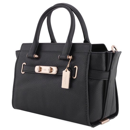 Pebble Leather Swagger 27 Shoulder Bag