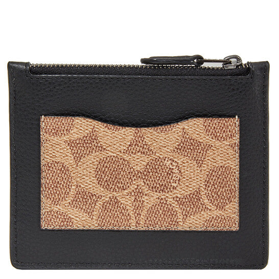 Signature Canvas Blocking Card Case