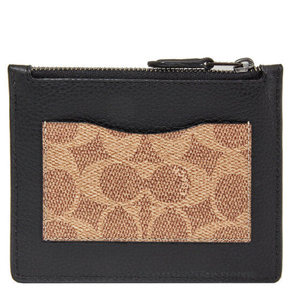 Signature Canvas Blocking Card Case