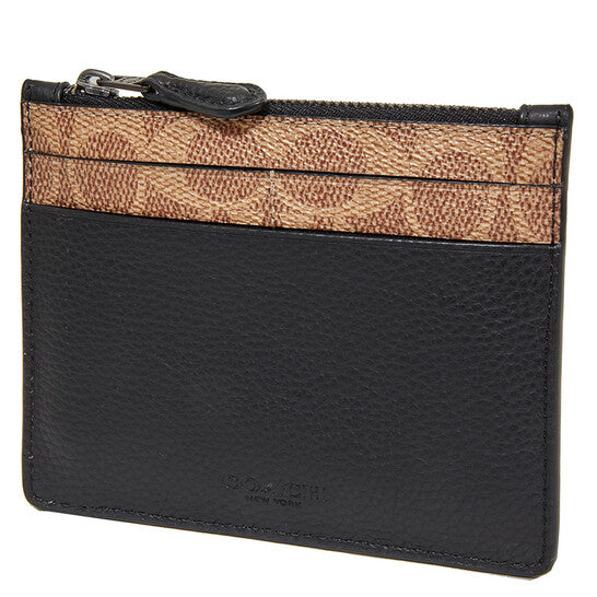 Signature Canvas Blocking Card Case