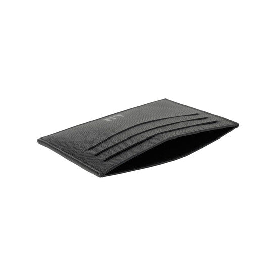 Black Cadogan Leather Card Case