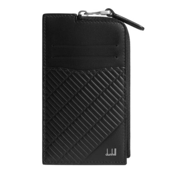 Contour Zip Leather Card Case