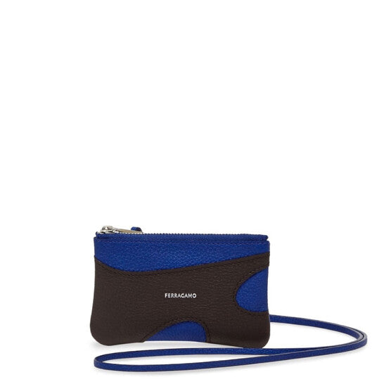 Logo Stamp Leather Cardholder