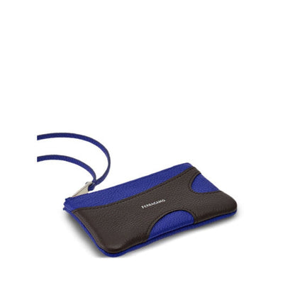 Logo Stamp Leather Cardholder