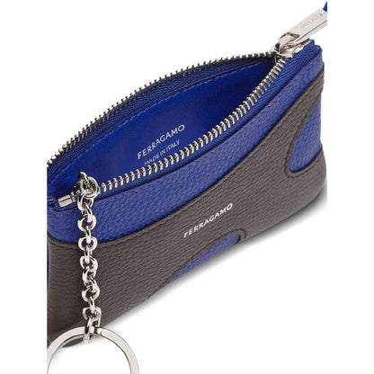 Logo Stamp Leather Cardholder