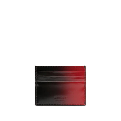 Ombre-Effect Leather Card Holder