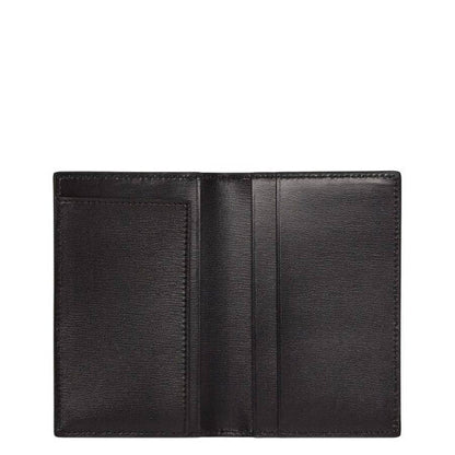 Signature Vertical Leather Card Case