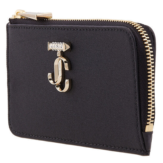 JC Emblem Zip-Around Card Holder