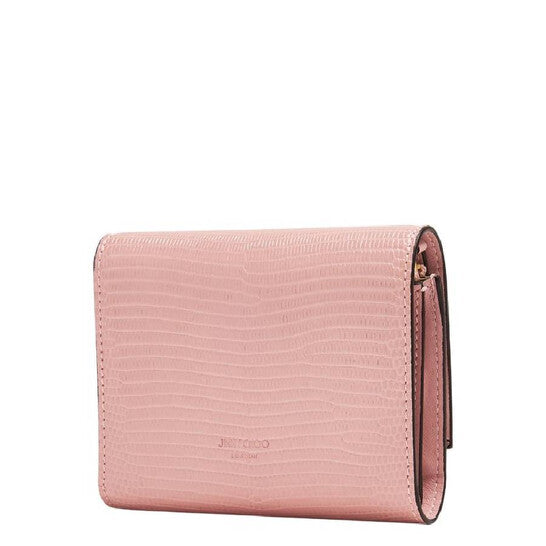 Marinda Diamond-Chain Leather Wallet