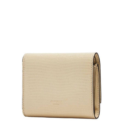 Marinda Diamond-Chain Leather Wallet