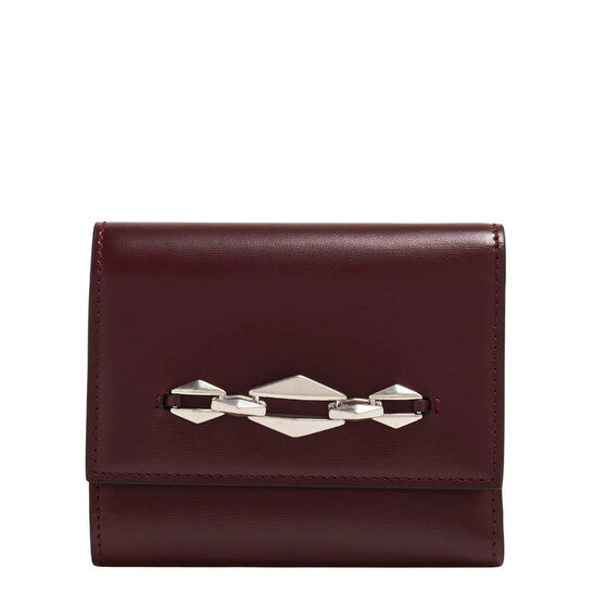 Marinda Diamond -Chain Leather Wallet