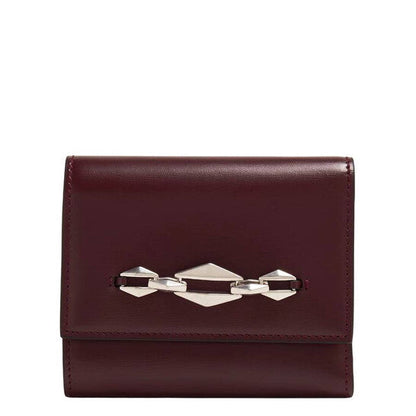 Marinda Diamond -Chain Leather Wallet