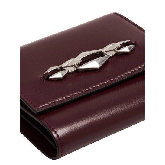Marinda Diamond -Chain Leather Wallet