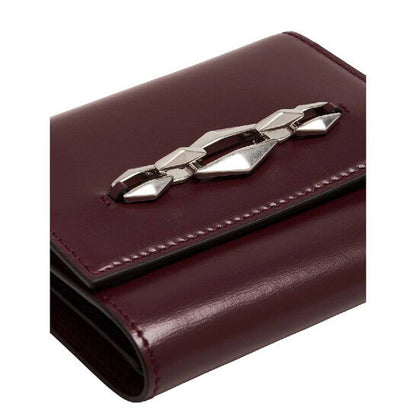 Marinda Diamond -Chain Leather Wallet