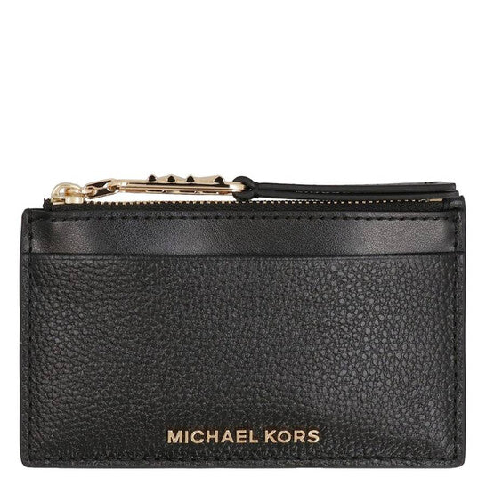Black Empire Leather Card Holder