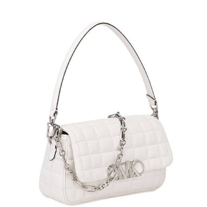Chain Strap Logo Detailed Shoulder Bag