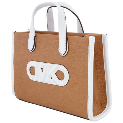 Gigi Small Embossed Leather Messenger Bag