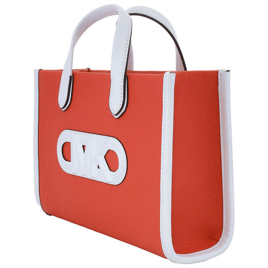Gigi Small Embossed Leather Messenger Bag