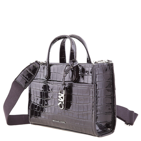 Gigi Small Leather Messenger Bag