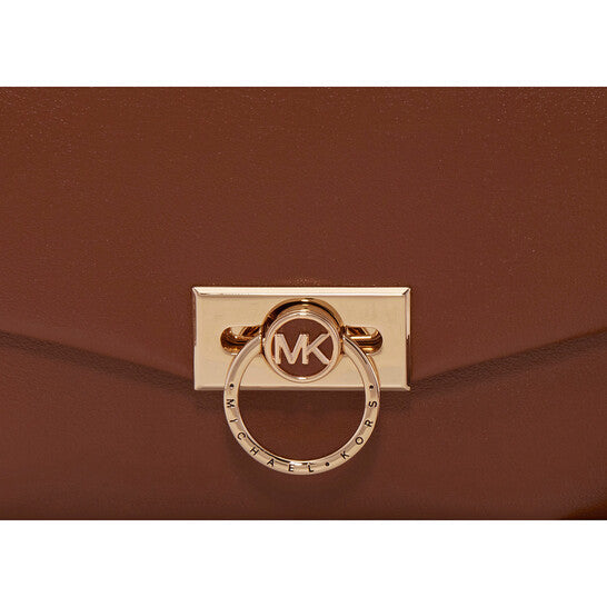 Hendrix Extra-small Leather Crossbody Bag - Brown