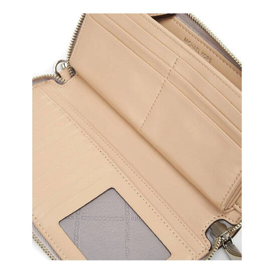 Jet Set Embossed Logo Travel Wallet