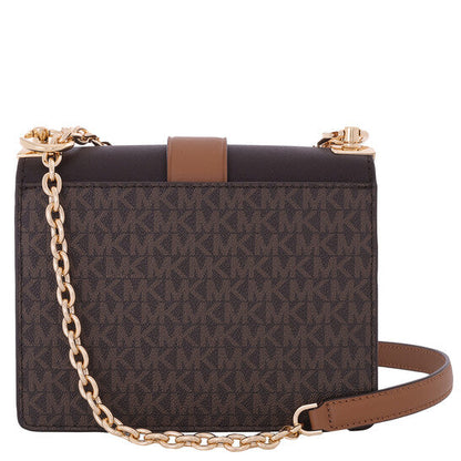 Ladies Greenwich Small Presbyopia Crossbody Bag - Brown/Acorn