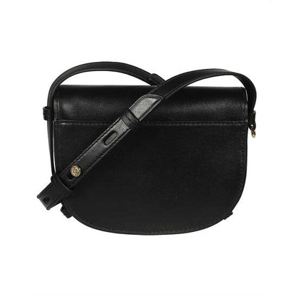 Ladies Hally Extra-Small Embellished Leather Crossbody Bag - Black