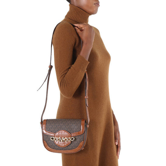 Ladies Hally Medium Presbyopia Envelope Bag - Chestnut
