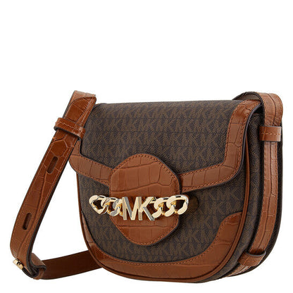 Ladies Hally Medium Presbyopia Envelope Bag - Chestnut