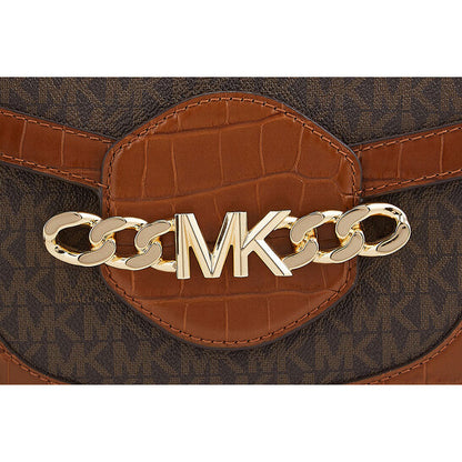Ladies Hally Medium Presbyopia Envelope Bag - Chestnut