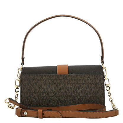 Ladies Monogram Print Shoulder Bag