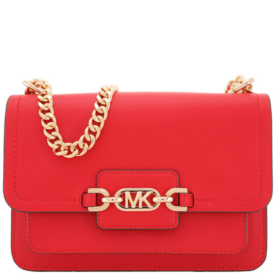 Large Heather Leather Shoulder Bag