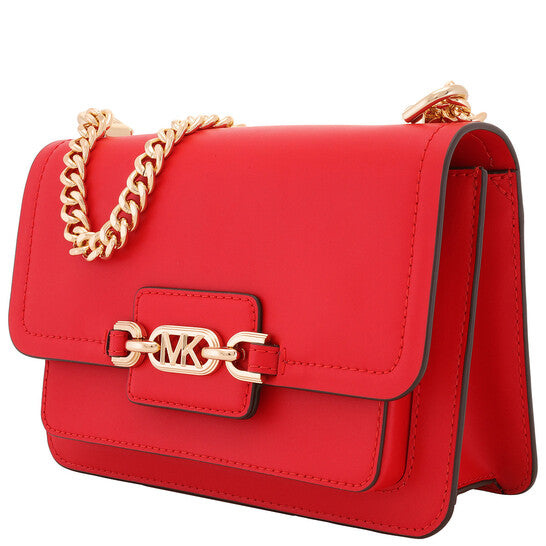 Large Heather Leather Shoulder Bag