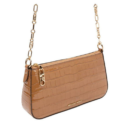 Medium Empire Crocodile Embossed Shoulder Bag